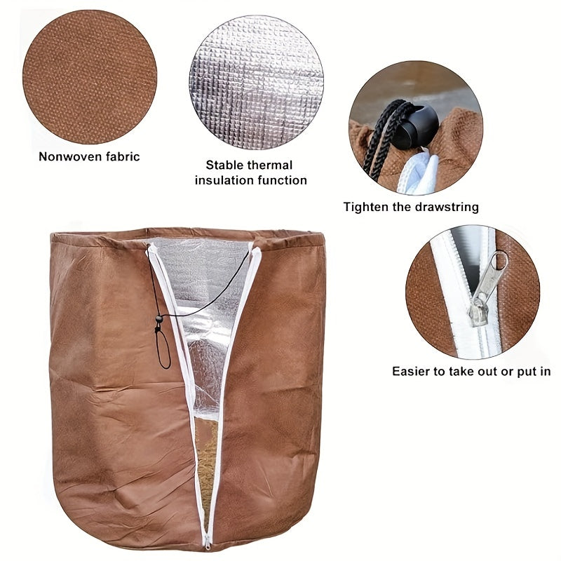 Winter Plant Protection Bag Frost Cover Cold Protection for Potted Plants