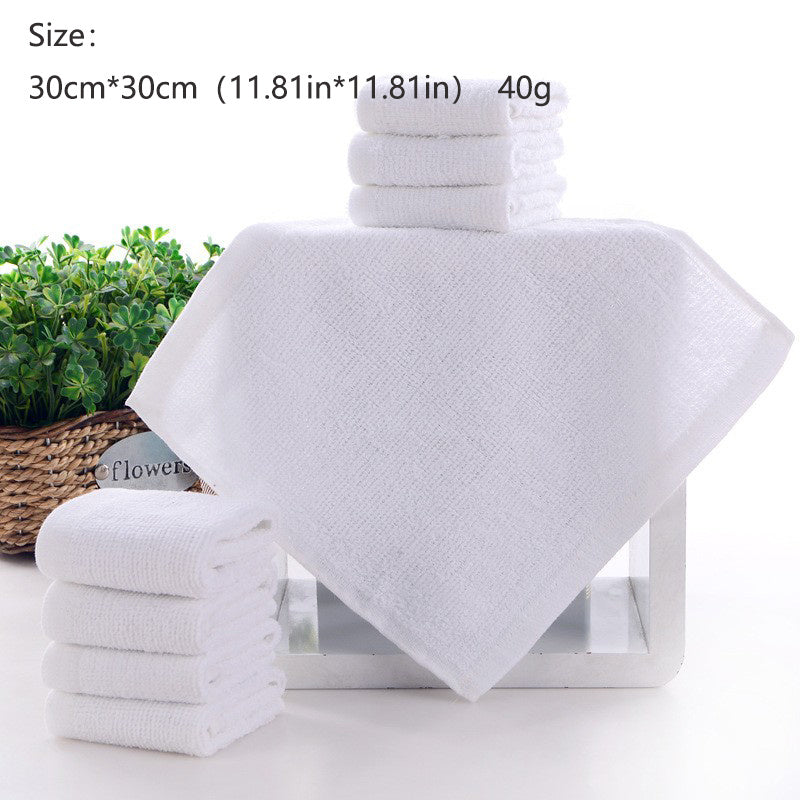 Small Square Cotton Towel for Hotel Restaurant Kitchen School Hand Towel