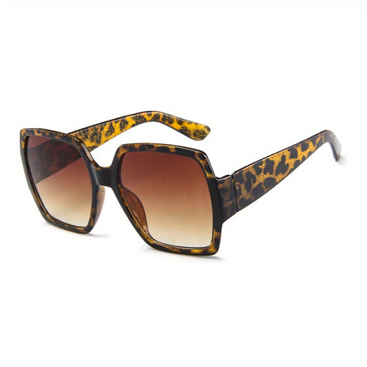 Y2K Glitter Block Gradient Sunglasses UV400