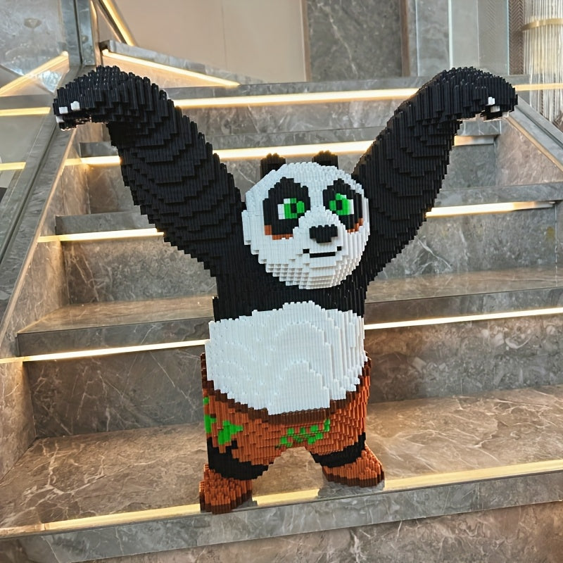 Giant Panda Building Blocks 3D Puzzle DIY Toy for Adults
