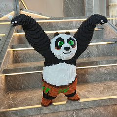Giant Panda Building Blocks 3D Puzzle DIY Toy for Adults