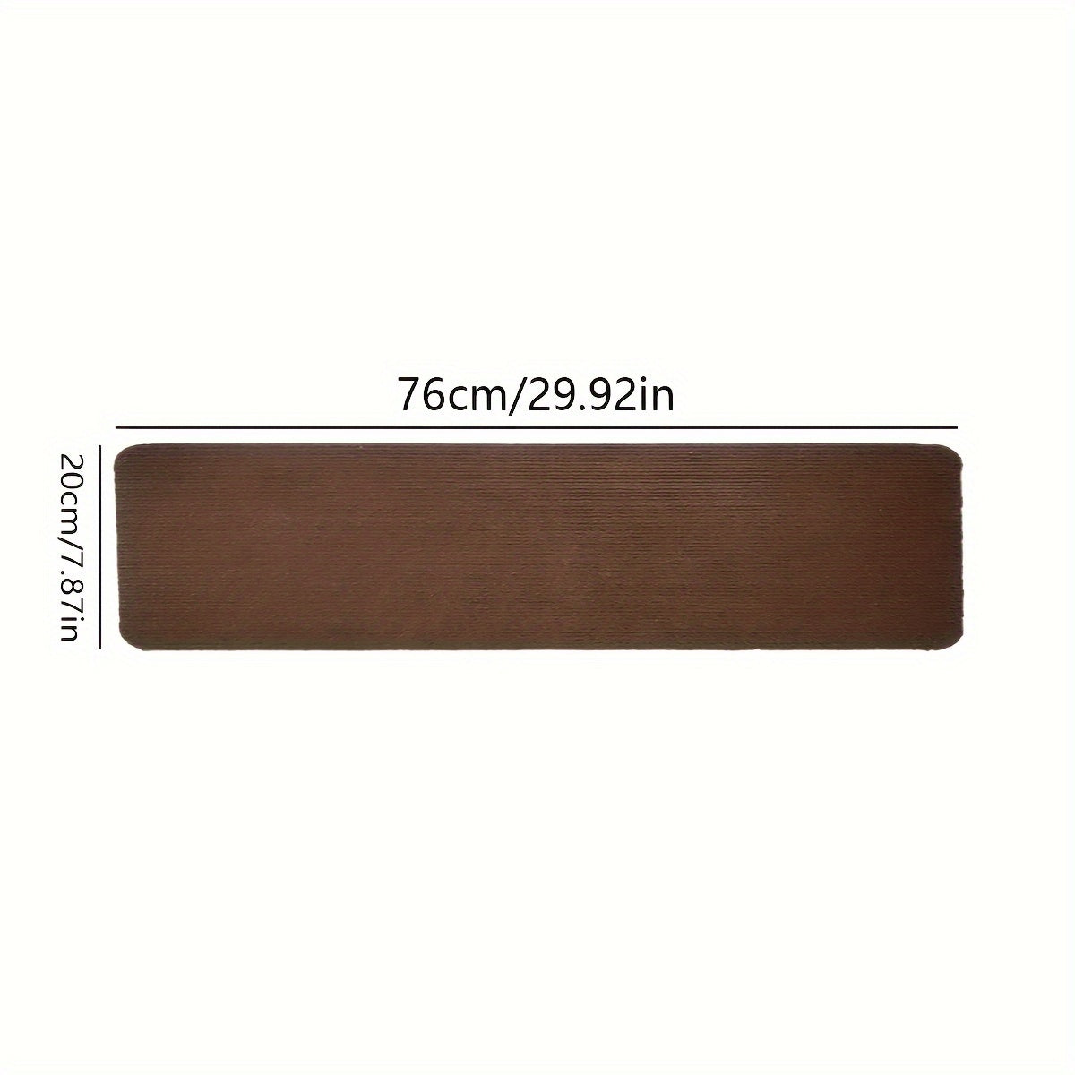 1pc Non-slip Stair Step Pad Self-adhesive Carpet