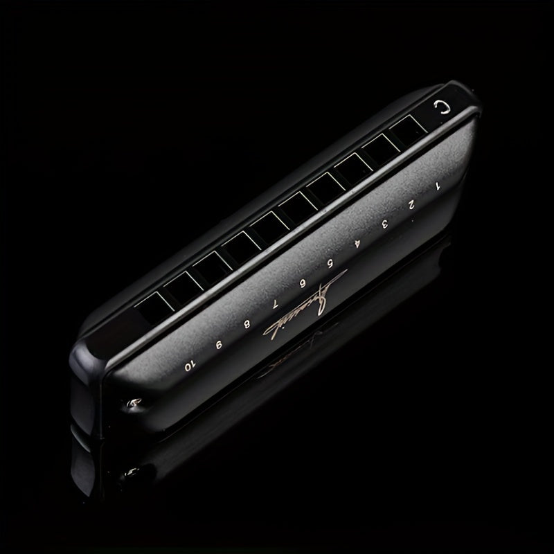 Professional Performance JDR Assassin 10 Hole C Key Blues Harmonica