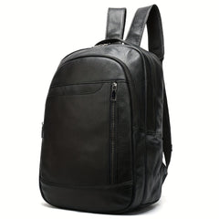 Men's Leather Backpack Large Capacity Travel Backpacks