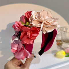 Boho Flower Headband for Women - Sweet Hair Band for Party Prom