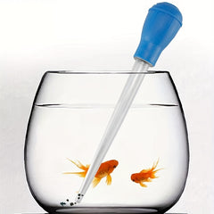 Mini Aquarium Suction Cup Cleaning Dropper for Small Tanks
