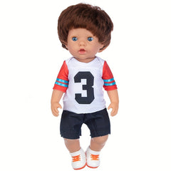 18" Doll Clothes Outfits, Ideal Birthday Gift, Ages 3+