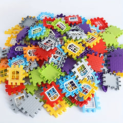 DIY Building Blocks Set for Kids - 100 Large Interlocking Bricks