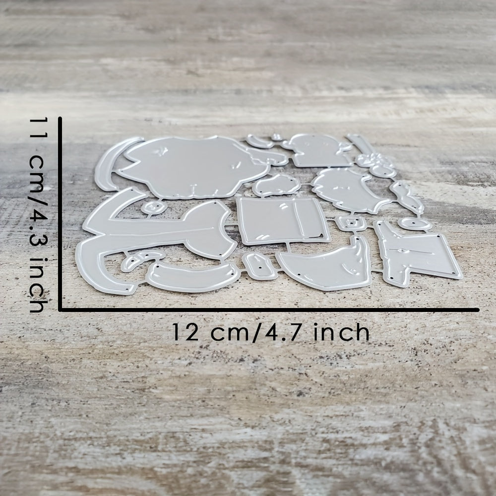 Catlove Santa Claus Gift Christmas Metal Cutting Dies for Card Making