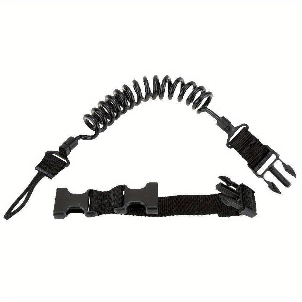 Elastic Quick Release Carabiner Clip Anti Lost Lanyard