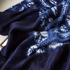 Vintage Warm Scarf Print Tassel Shawl for Autumn & Winter