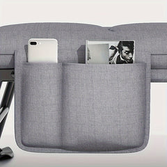Portable Single Folding Bed with Phone Pocket