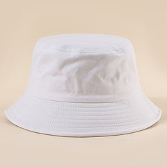 Alien Print Cotton Bucket Hat Man Unisex Visor Sun Hats