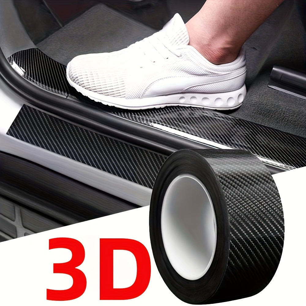 5D Carbon Fiber Car Sticker Waterproof Car Door Anti-collision Strip Nano Tape