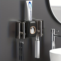 Automatic Toothpaste Squeezer with Cup & Holder
