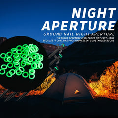 50 Night Luminous Camping Nails for Tent & Canopy
