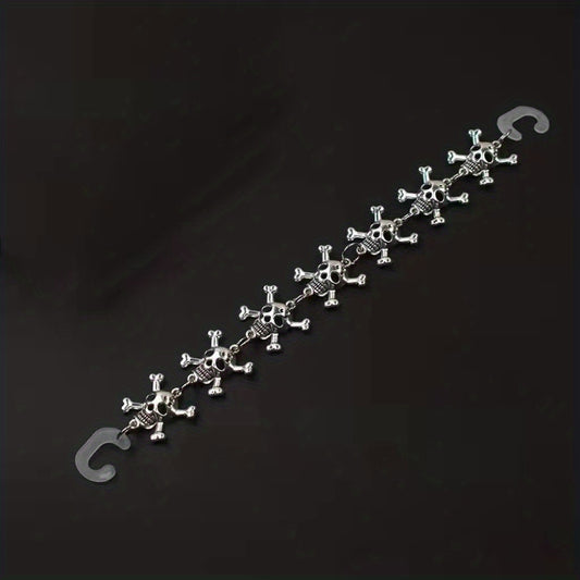 Punk Skull Chain for Crocs Kids