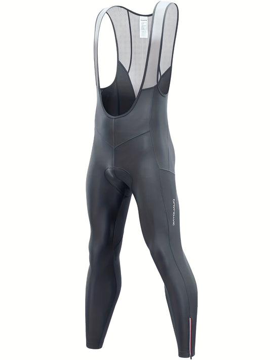 Qualidyne Men's Thermal Cycling Bib Tights 3D Padded