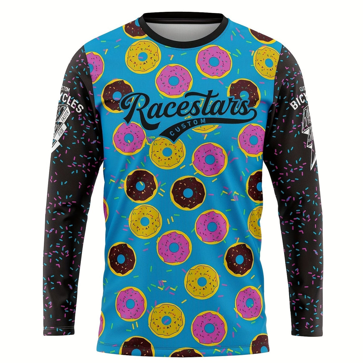 Men's Long Sleeve Motorcycle Off road T-shirt Quick Drying