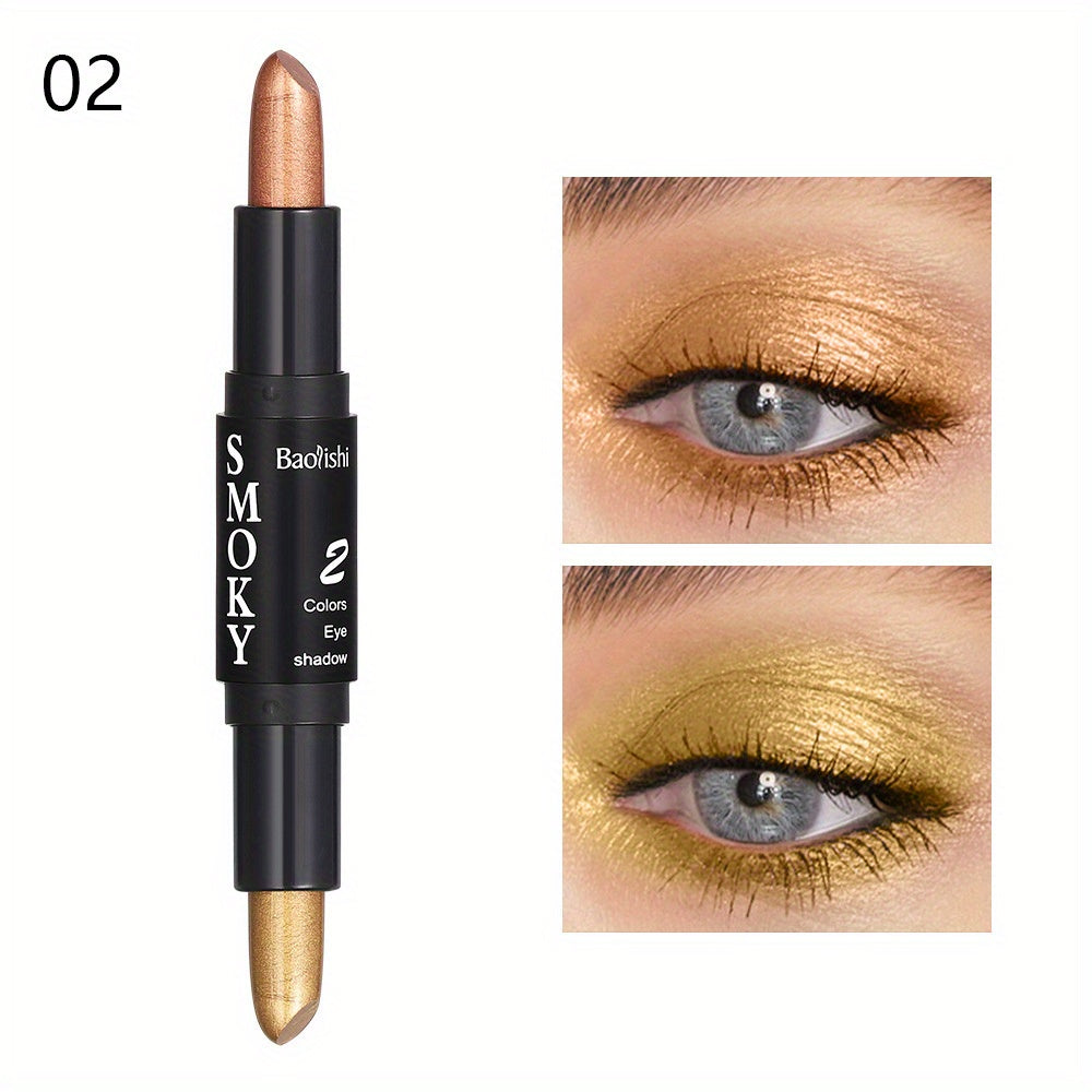 6 Pearly Eyeshadow Stick Shimmer Glitter Eye Makeup