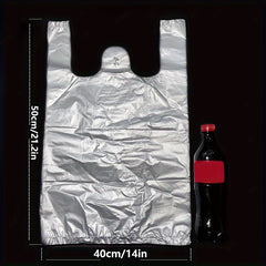 Transparent Plastic Bags for Retail Stores Boutique Supermarkets