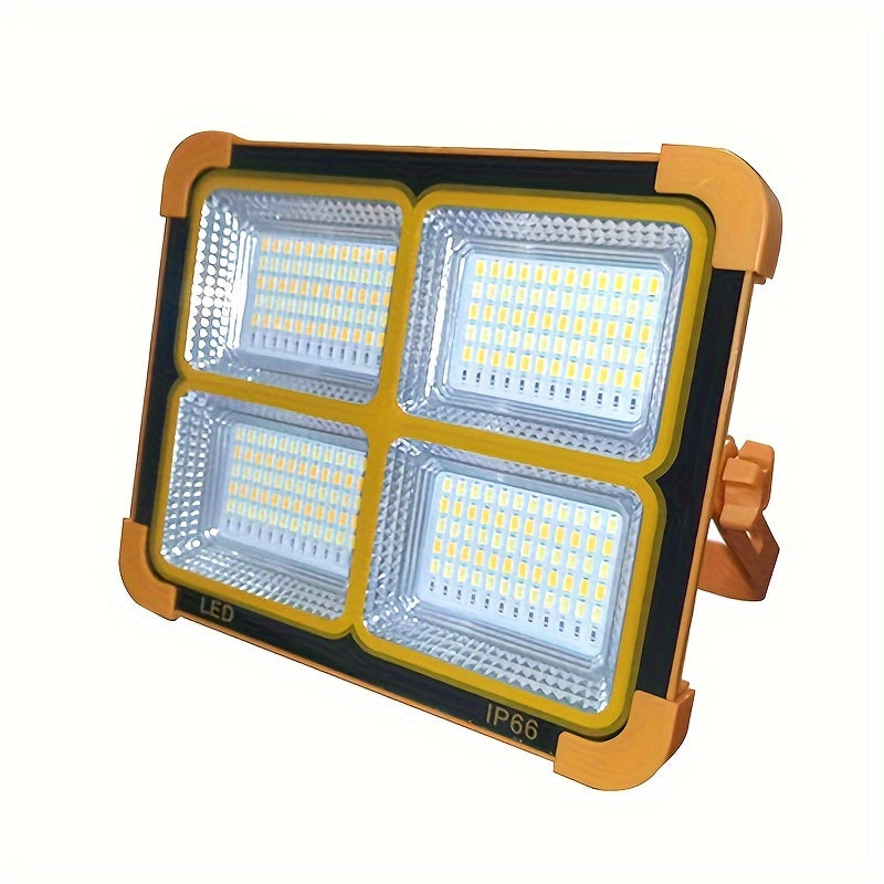 Portable Emergency Lights Alarm Lights Solar Home Charging High Brightness