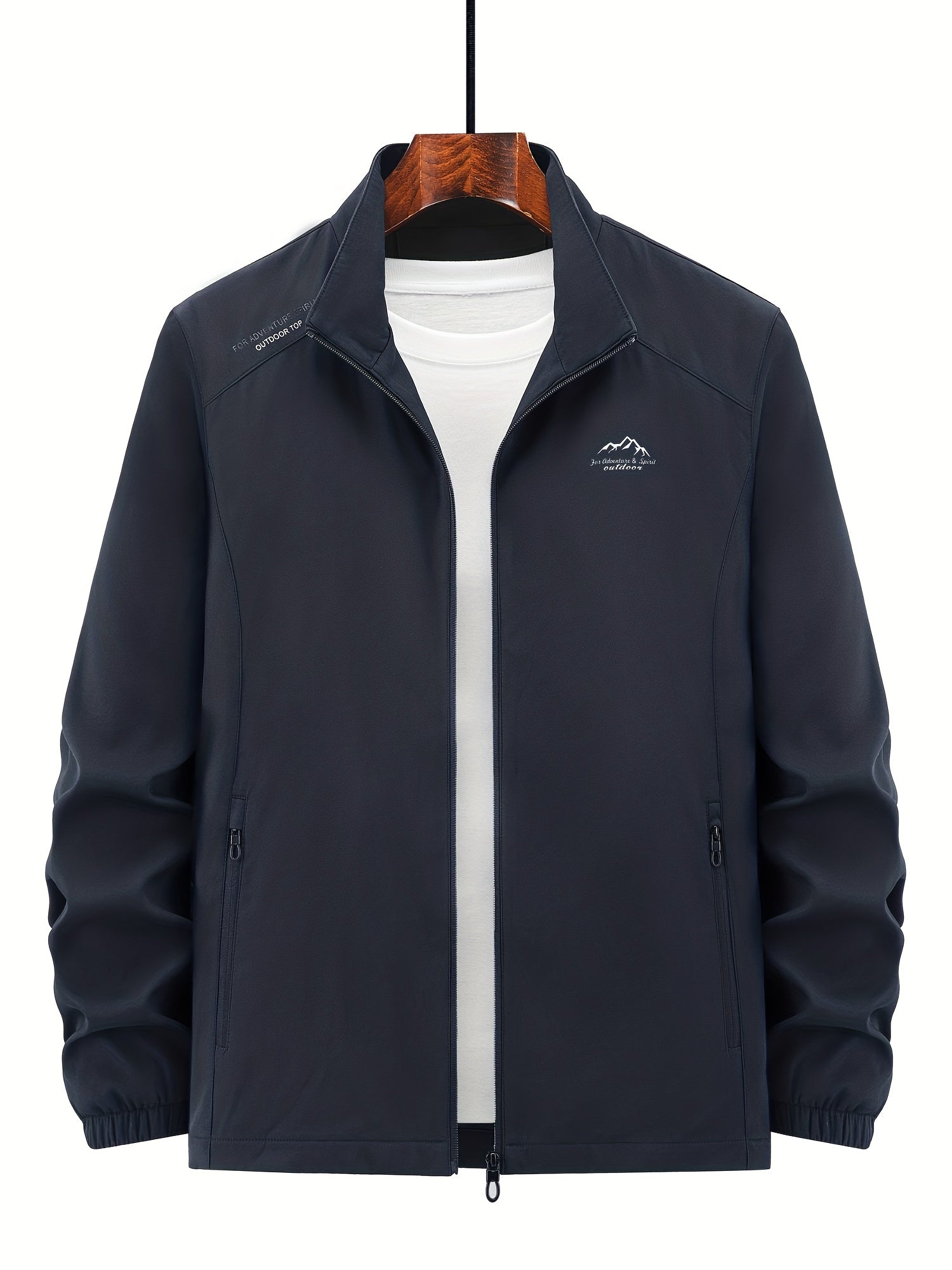 Men's Waterproof Windproof Zipper Jacket