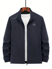 Men's Waterproof Windproof Zipper Jacket