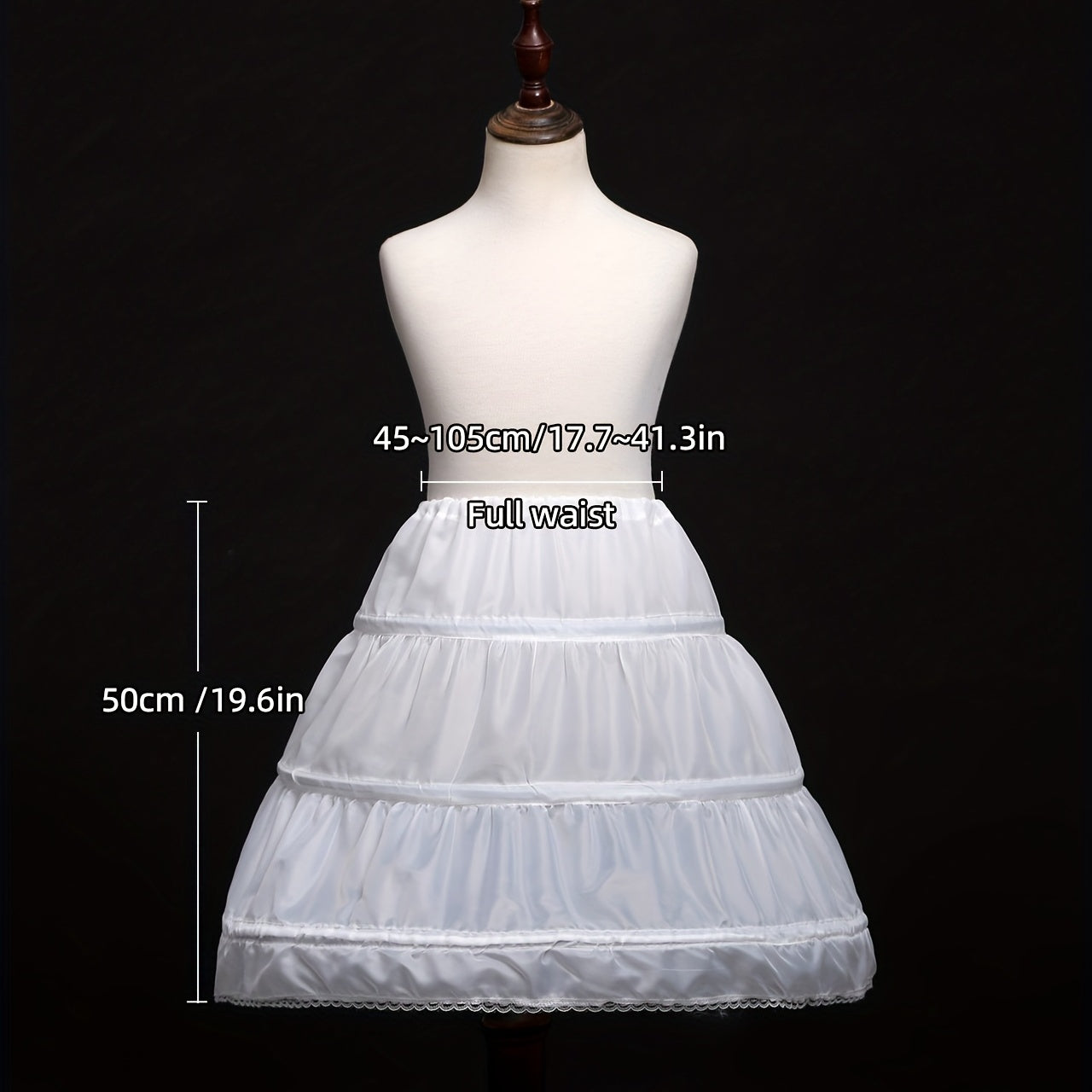 Lace Princess Dress with Adjustable Waist for Girls