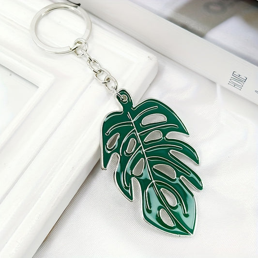 Leaf Shape Keychain Pendant Bag Ornament Accessories