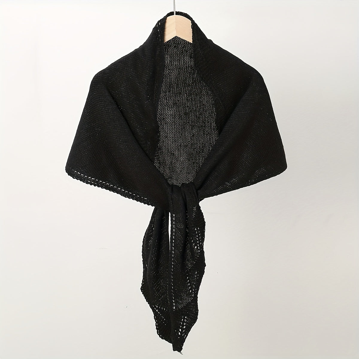 Geometry Knitted Sunscreen Shawl for Women