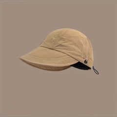 Hangable Mask Quick Drying Peaked Cap