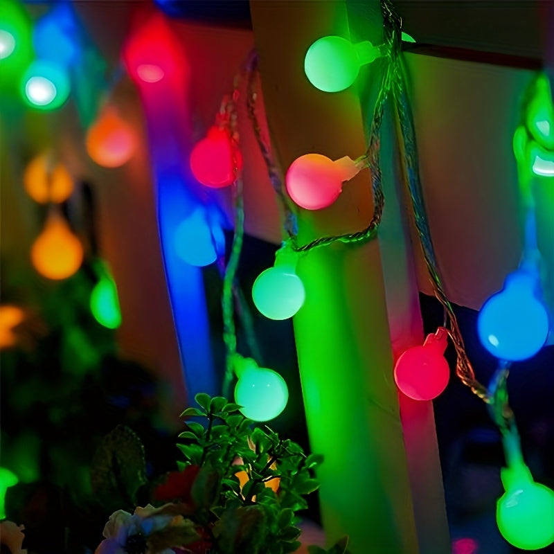 40 LED Remote Control Fairy Light Strings - Waterproof Globe Starry Sky Light