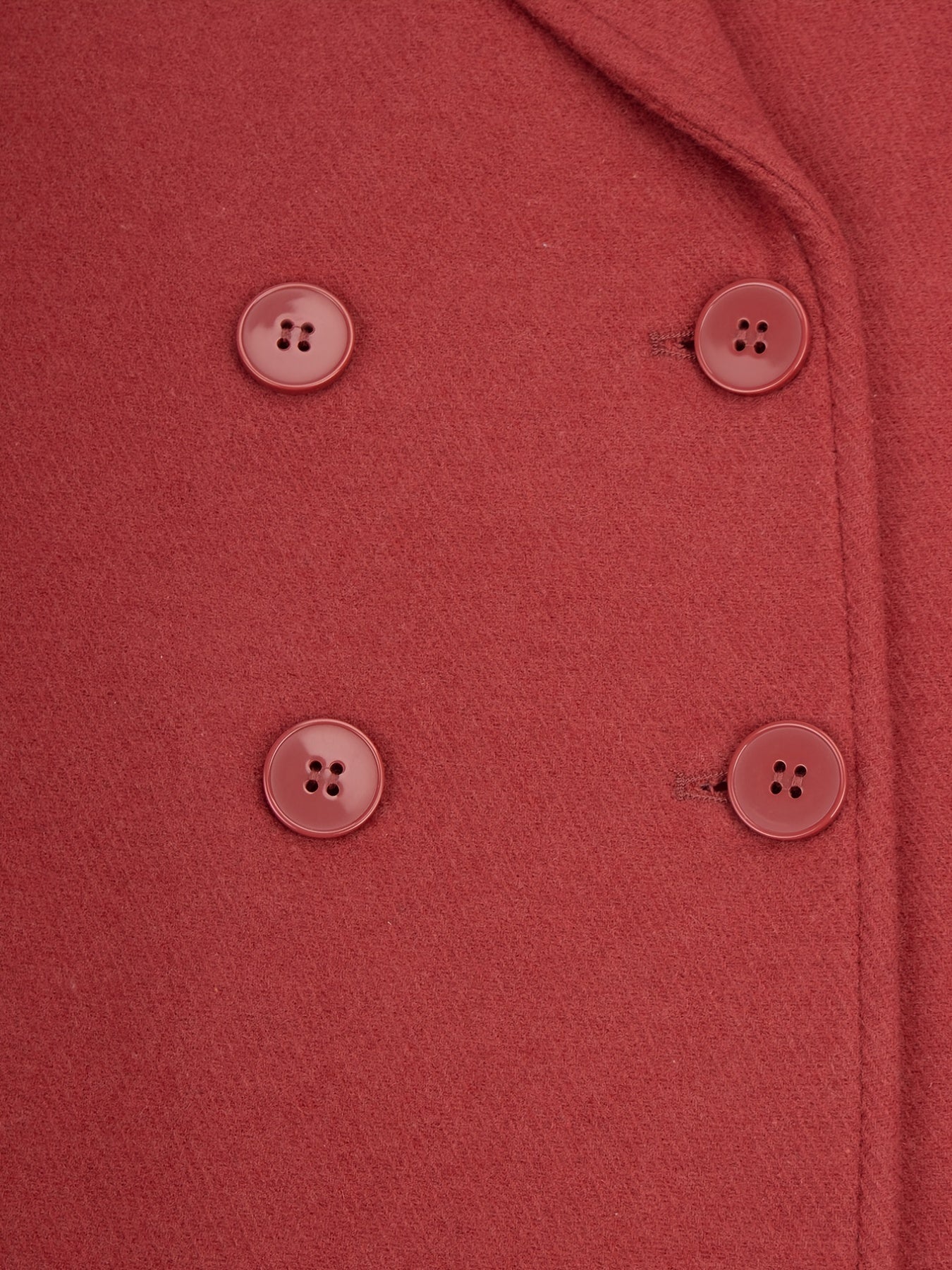 Double Button Cross Lapel Blazer with Pockets