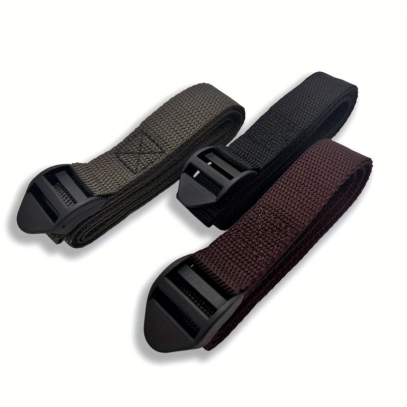 Durable Plastic Buckle Strap for Camping & Hiking Gear Security