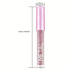 Metallic Glitter Lipstick Waterproof High Pigment Lip Gloss