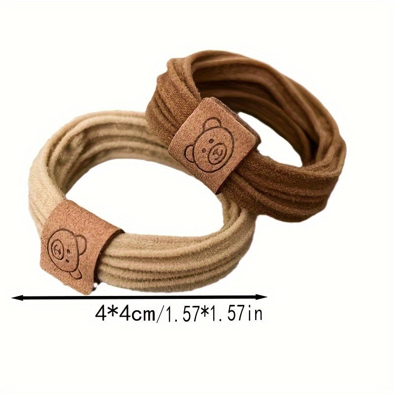 10pcs High Elastic Hair Band Style Hair Ring Durable Hair Ties