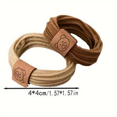 10pcs High Elastic Hair Band Style Hair Ring Durable Hair Ties