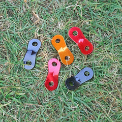 5pcs Aluminum Guyline Rope Tensioner for Camping