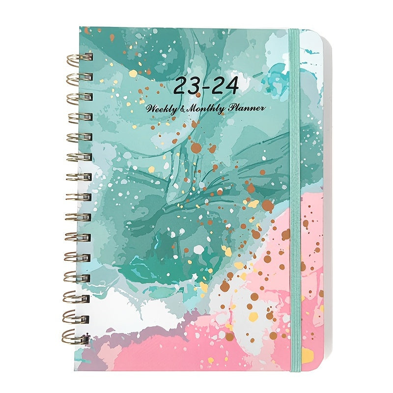 Academic Planner July-June 6.3''x8.4'' Weekly Monthly 12 Month Tabs