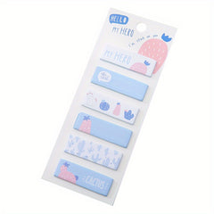 1pc Cactus Theme Sticky Notes Creative And Colorful Memo Sticky Notes