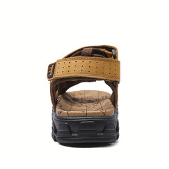 Men's Outdoor Casual Sandals with Hook and Loop Fastener