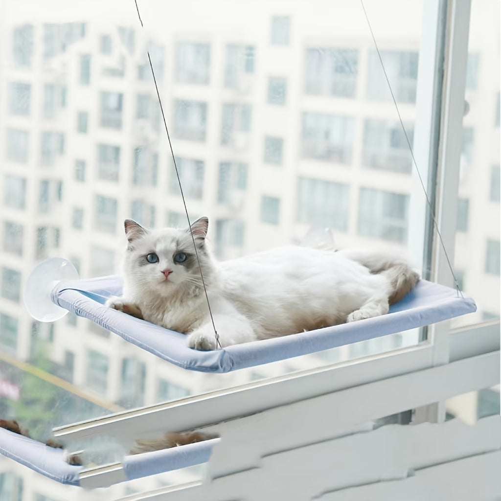 Wall Mounted Cat Window Perch Hammock Bed Soft Washable Seat Indoor Pet Bed