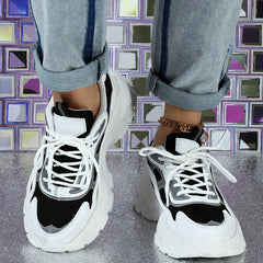 Breathable Chunky Sneakers Non Slip Running Shoes