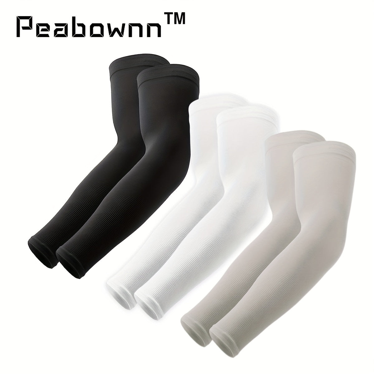 Compression Arm Sleeves Cooling UV Sun Protection Tattoo Cover Up Sports Sleeve