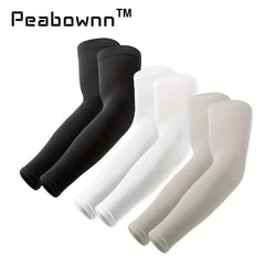 Compression Arm Sleeves Cooling UV Sun Protection Tattoo Cover Up Sports Sleeve