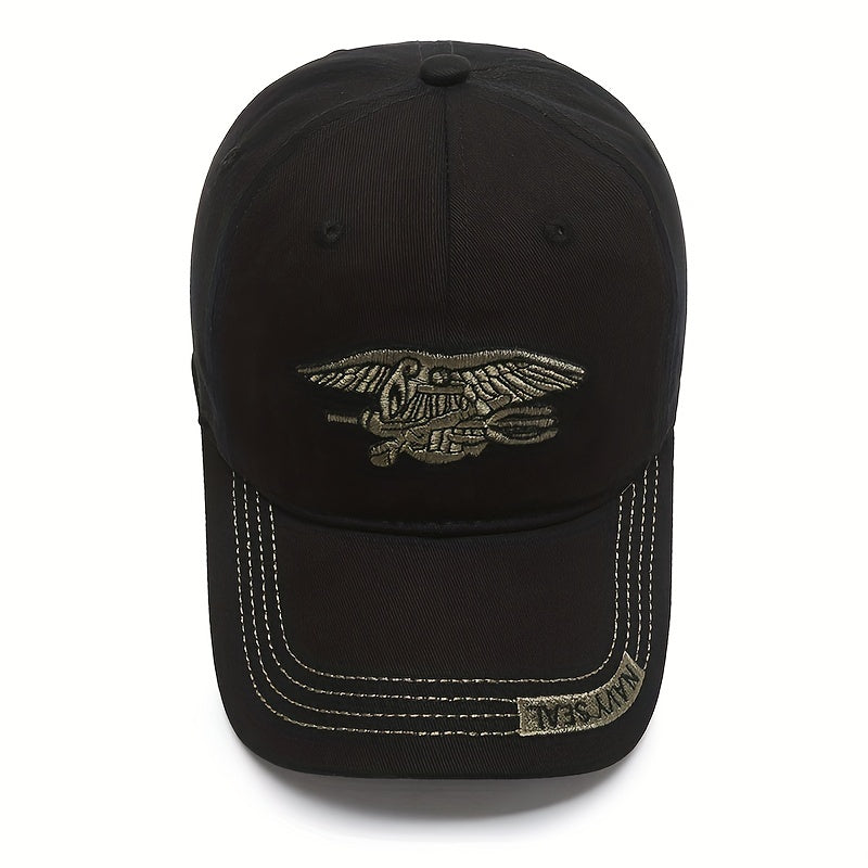 Spring Harpoon Embroidery Baseball Cap Outdoor Sports Visor