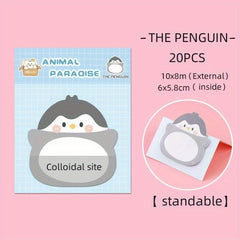 Animal Sticky Notes Standing Memo Stickers