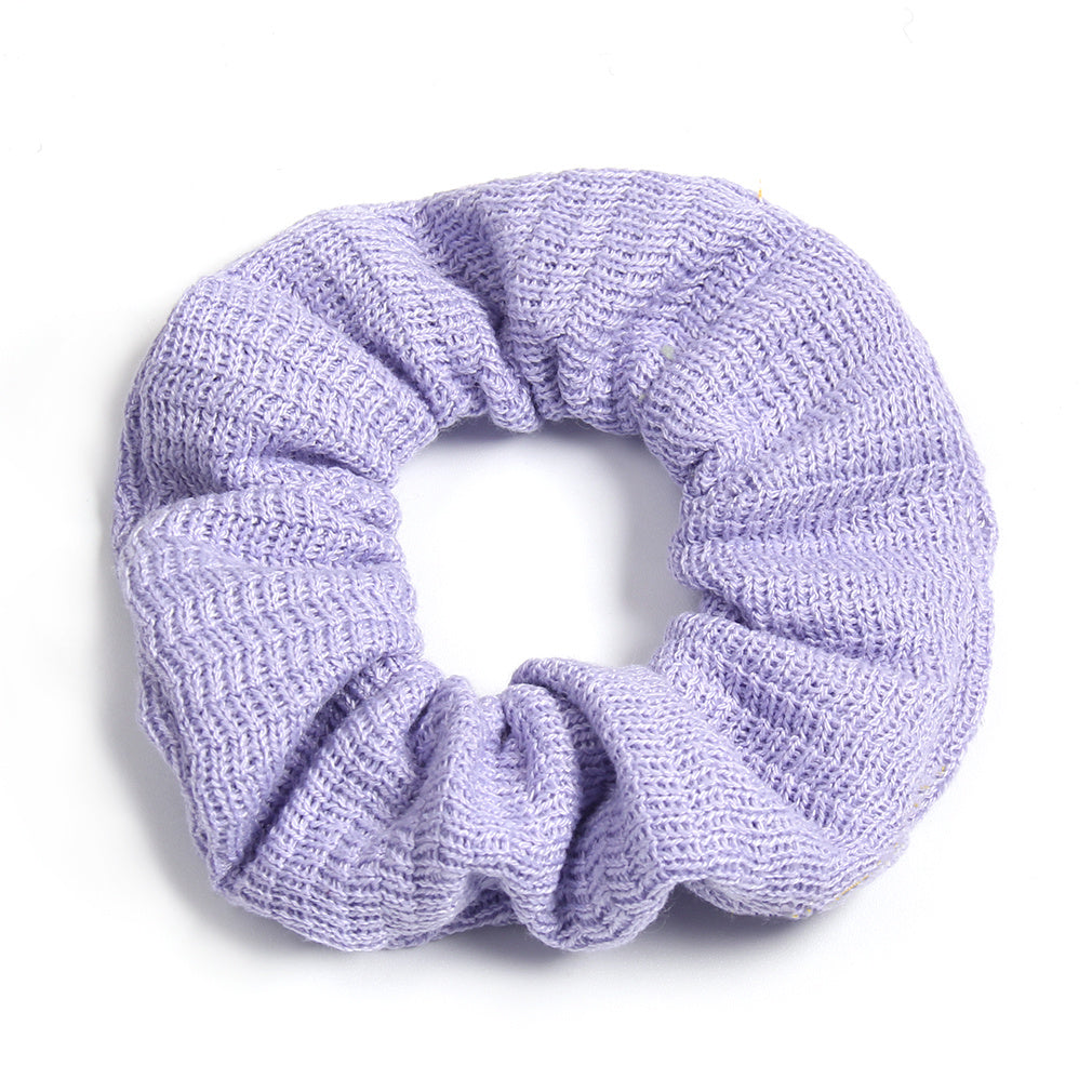 Solid Elastic Scrunchie For Women Girls Soft Scrunchies Fit Curly Fine Thick Thi