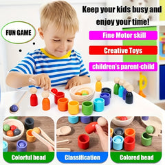Wooden Classification Game Set Fine Action Learning Toy
